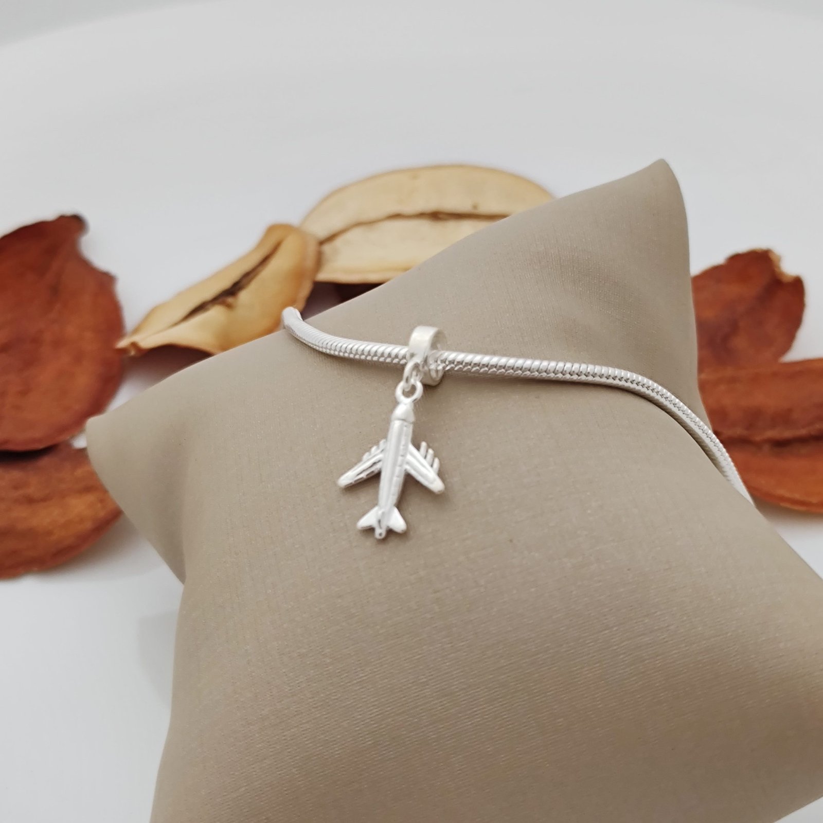 Pingente Prata 925 Berloque Avião. Estoque Limitado - Sob Consulta -