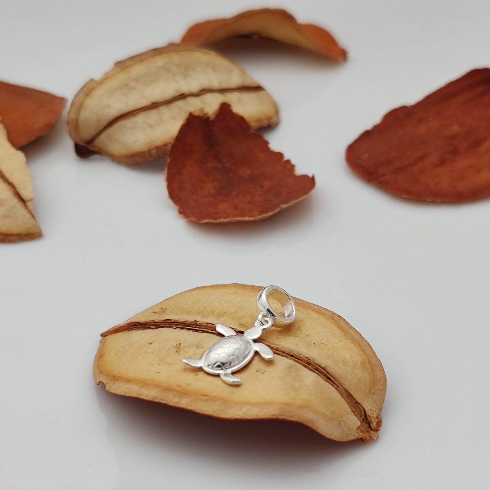 Pingente Prata 925 Berloque Tartaruga. Estoque Limitado - Sob Consulta -