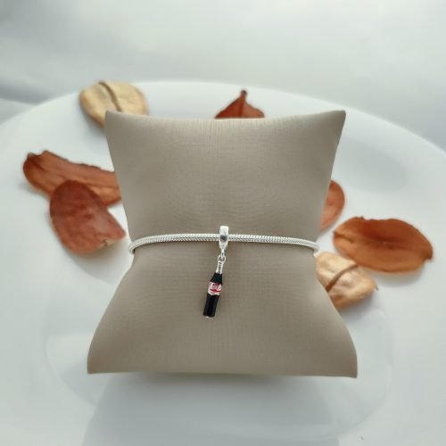 Pingente Prata 925 Berloque Resinado Coca-Cola. Estoque Limitado - Sob Consulta -