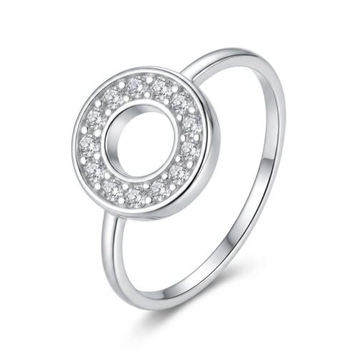 Anel de Prata 925 Slim Zircônia. Estoque Limitado - Sob Consulta -