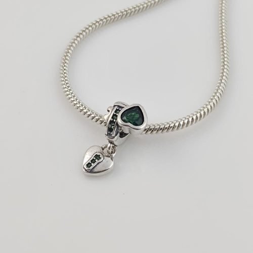 Berloque Prata 925 Pendente Coração. Estoque Limitado - Sob Consulta -