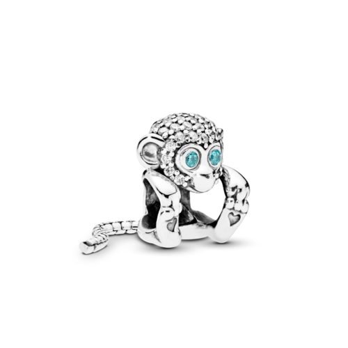 Berloque Prata 925 Separador Macaquinho. Estoque Limitado - Sob Consulta -