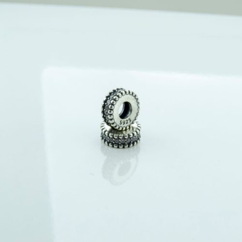 Berloque Prata 925 Separador Glamour. Estoque Limitado - Sob Consulta -