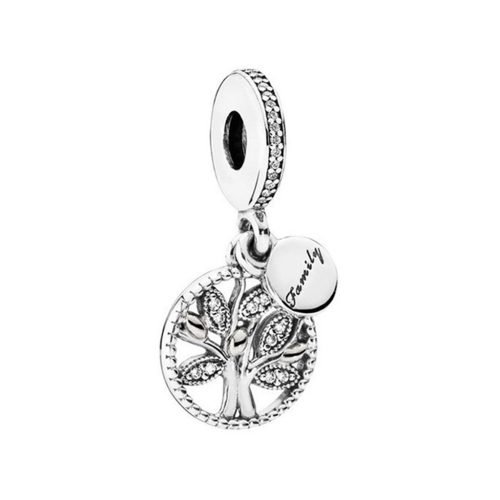 Berloque Prata 925 Pendente Árvore Family. Estoque Limitado - Sob Consulta -
