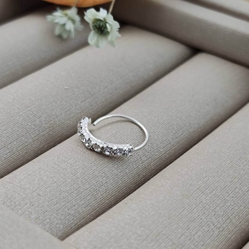 Brinco Prata 925 Piercing Argola Craveja – Estoque Limitado – Sob Consulta