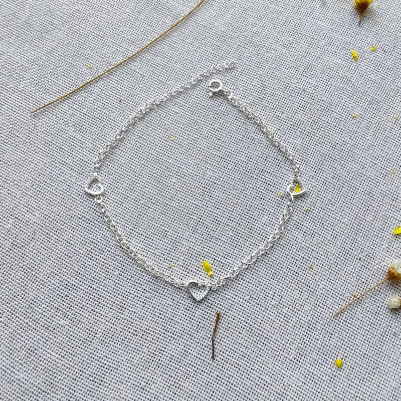 Pulseira Prata 925 Veneziana Ponto de Luz Zircônia Embutida Redonda – Estoque Limitado – Sob Consulta